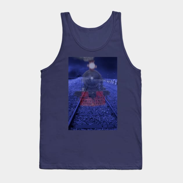 Ghost Train Tank Top by jwwallace